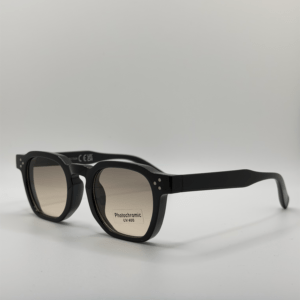 Lunette de soleil polarisé verre jaune monture noire